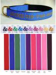 Embroidered Tag Collars - Click For Enlargement