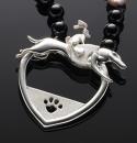 Animal Whimsey - Greyhound Necklace - Click For Enlargement