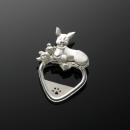 Animal Whimsey - Boston Terrier Necklace - Click For Enlargement