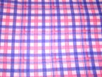 Blue/Red/Pink Plaid